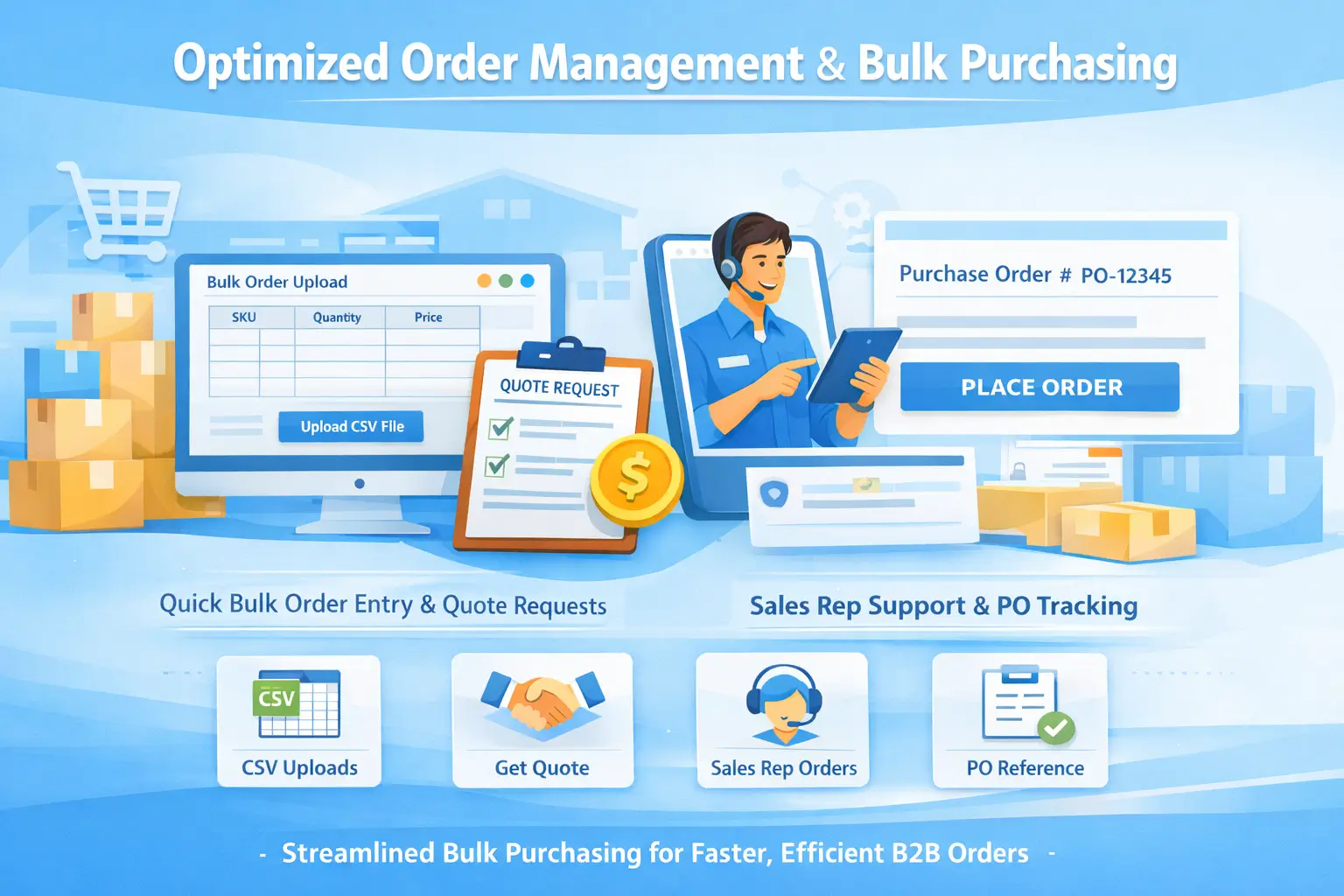 Optimized Order Management & Bulk Purchasing